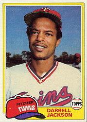 1981 Topps Baseball Cards      089      Darrell Jackson